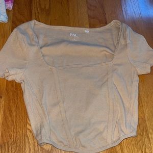 Tan Pacsun Top (Size Small)